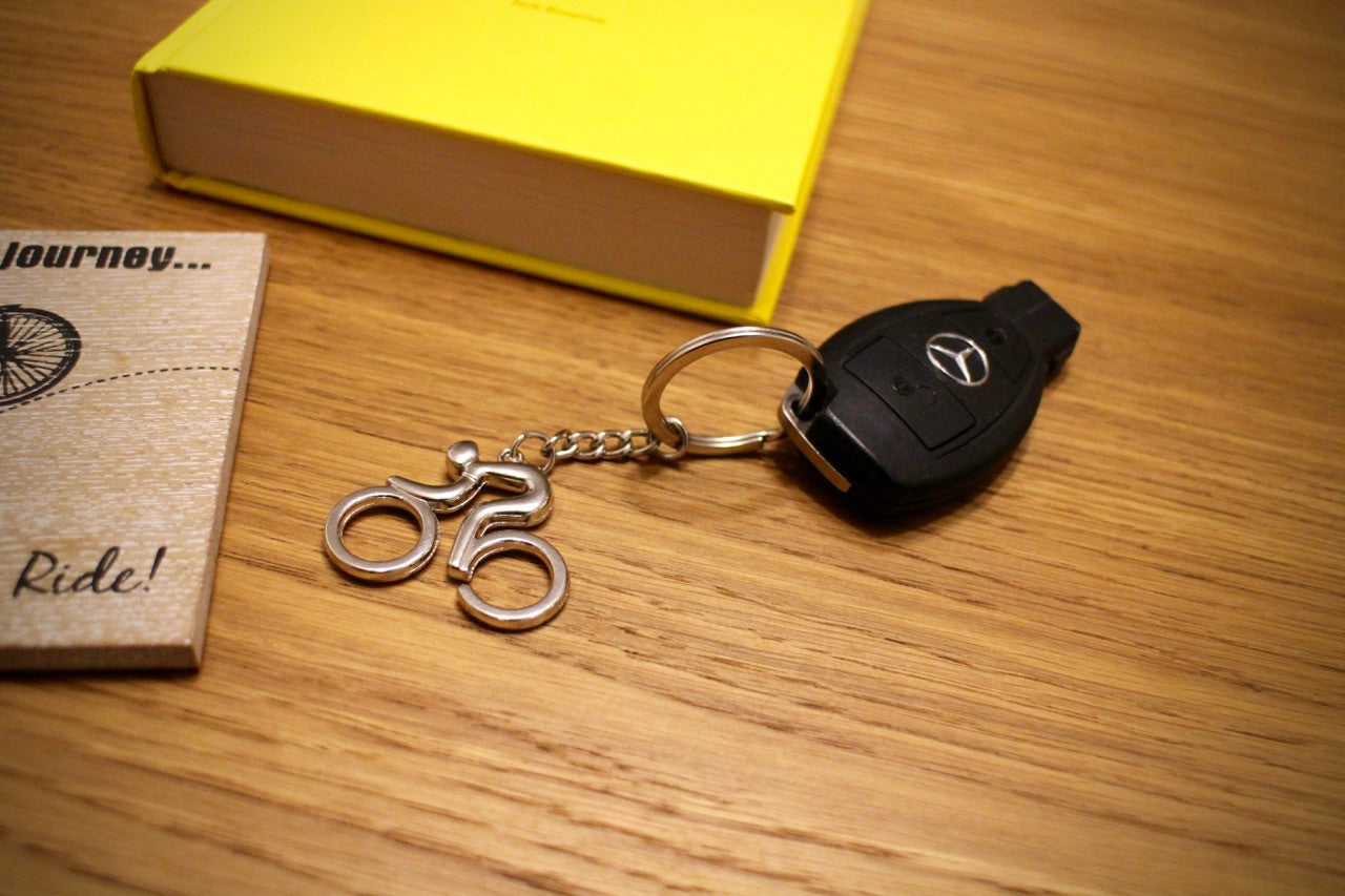 Alloy Road Bike Keyring