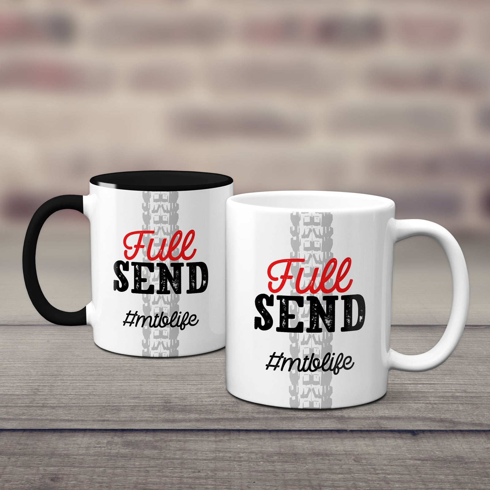 Full Send Mountain Bike Mug