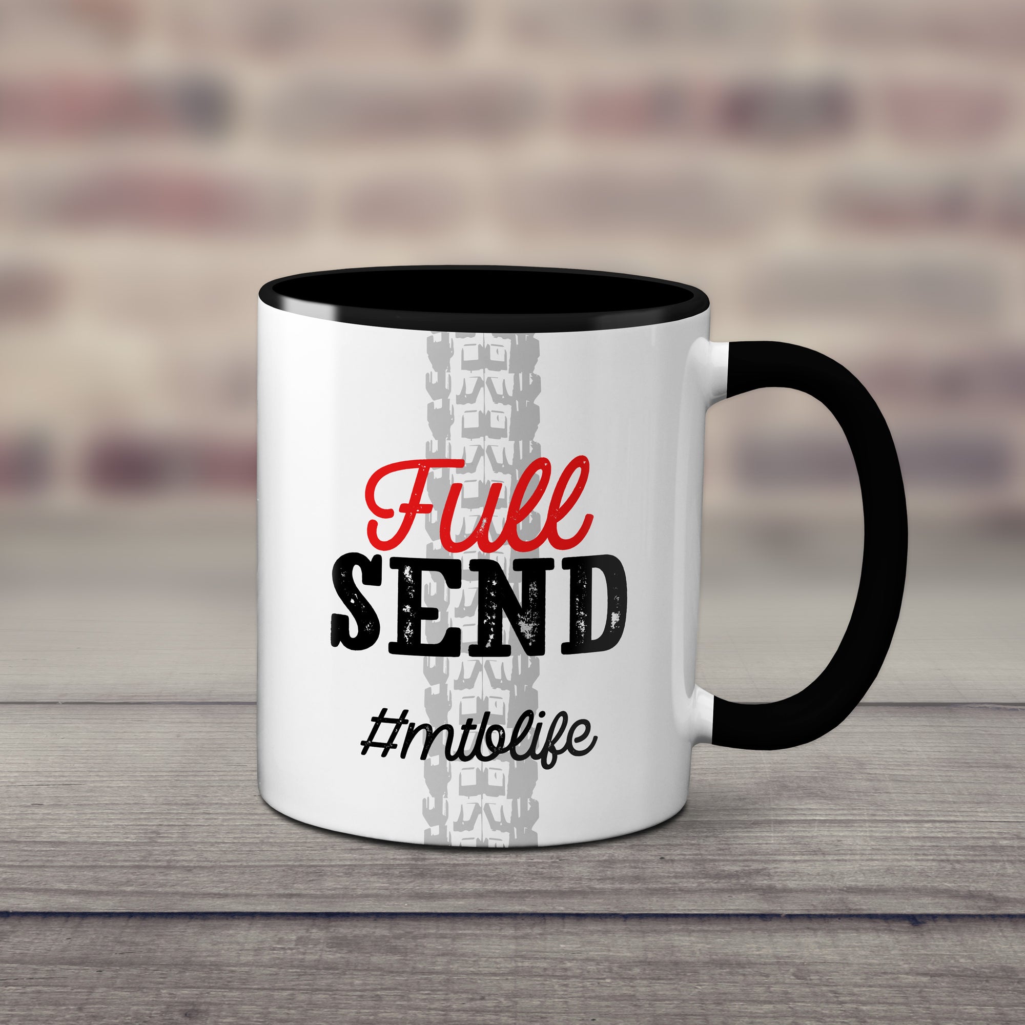 Full Send Mountain Bike Mug