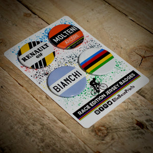 Race Edition Jersey Cycling Badge Set